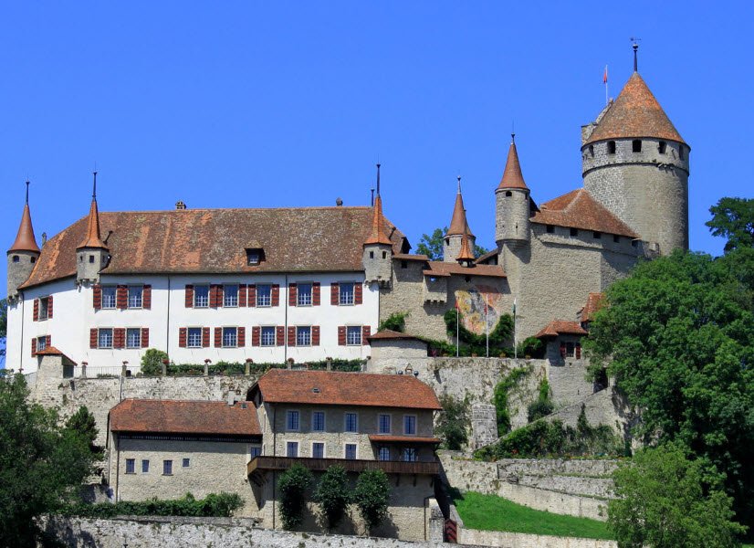 Luins Castle, Luins, Switzerland, Switzerland